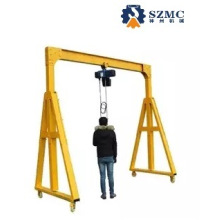 0.5t-5t Manual Indoor Mobile Portable Trackless Small Gantry Crane